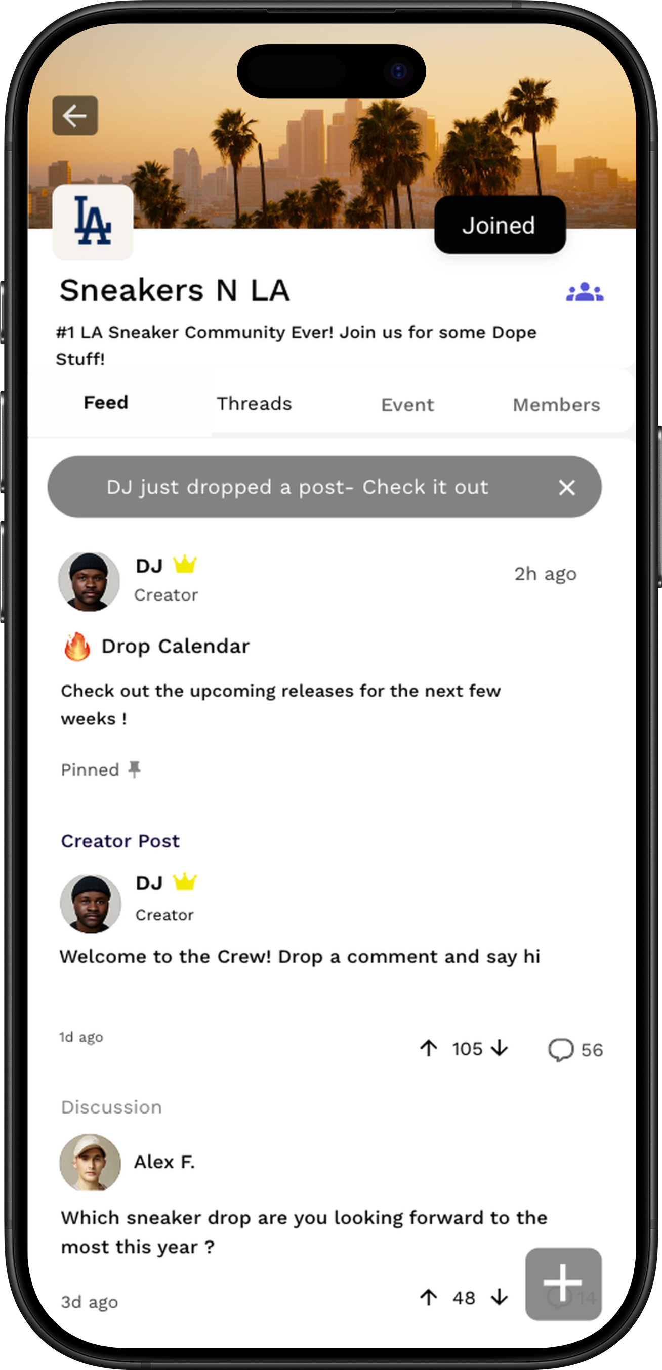 Creased App Mockup 2